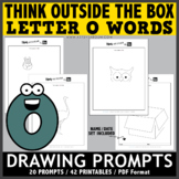 Think OUTSIDE the Box Drawing Prompts - Letter O Words