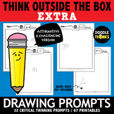 Think OUTSIDE the Box EXTRA Drawing Prompts | A More Chall
