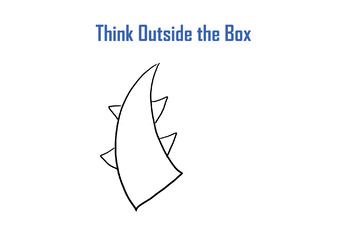 Think Outside the Box Daily Drawing Prompts by teaching with ms mel