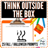 Think Outside the Box Thursday Doodle Drawings Fall Activity