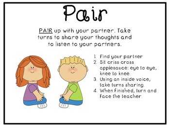 Think Pair Share by Wishful Learning by Beckie Lee | TpT