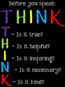 Preview of Think Poster