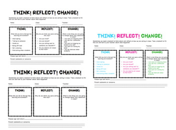 behavior change reflection essay