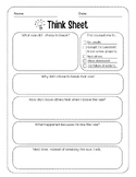 Think Sheet