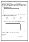 Think Sheet # 2 (for preliterate students)