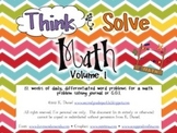 Think & Solve Math  {12 weeks of daily problem solving}