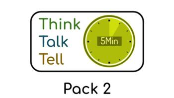 Preview of Think, Talk, Tell - PSHE Philosophy Questions for Children 10 - Pack 2
