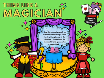 Preview of Think like a Magician (PETS thinking skills)