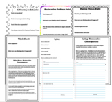 Think sheets, Reflection Sheets, & Restorative Consequence