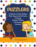 Puzzlers Pack #1:100+ Brain Builders, Mind Teasers & Word Puzzles