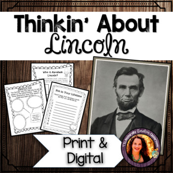 Preview of Abraham Lincoln Research Activity | President's Day Activity | PRINT & DIGITAL