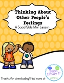 Thinking About Other People-A Social Skills Mini Lesson
