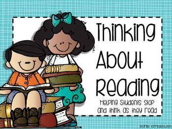 student reading and thinking clip art