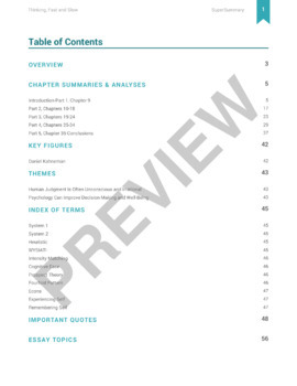 Thinking, Fast and Slow Summary of Key Ideas and Review