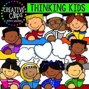 children thinking images