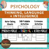 Thinking, Language, and Intelligence -Psychology Note-taki