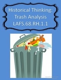 Thinking Like A Historian:  Trash Analysis Think Sheet (Ci