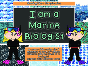 Preview of Thinking Like a Marine Biologist CCSS