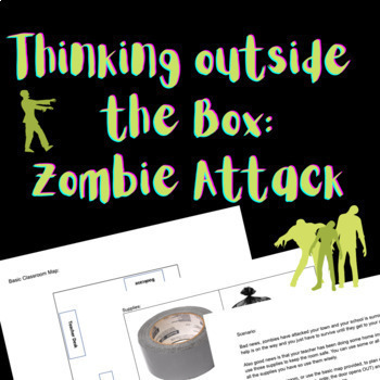 Preview of Thinking Outside the Box: Zombie Attack (independent and creative thinking) 