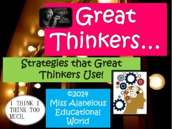 Preview of Thinking Skills~ Strategies that Great Thinkers Use!
