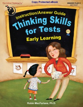 Preview of Thinking Skills for Tests: Early Learning Workbook **Teacher's Manual**