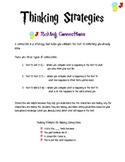 Thinking Strategy Reference Guides for Students