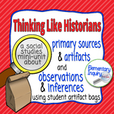 All About Me Bags: Inferencing with Primary Sources and Artifacts