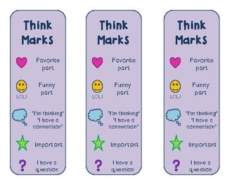 Think, Mark Template #1, Think, Mark