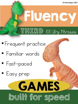 Preview of Reading Fluency Games - THIRD 100 Fry Phrases