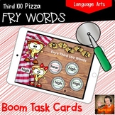 Third 100 Fry Words Pizza Style Boom™ Cards