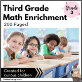 Independent Enrichment Packets: Grade 3 Printable Math Cha