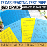 Third Grade Texas Reading Passages for Literary Genres, unit 1