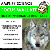 Third Grade: Amplify Science Vocabulary & Focus Wall Kit- UNIT 2