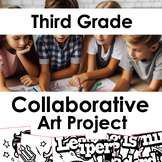 Third Grade Back to School Collaborative Art Project