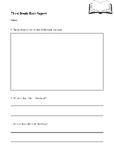 Third Grade Book Report Template