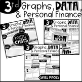 Third Grade Bundle Data, Graphs, and Finance