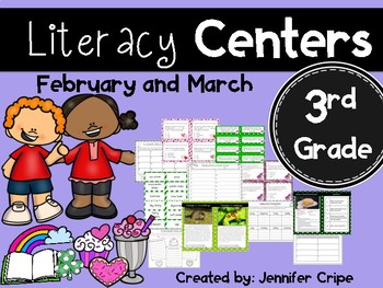 Preview of Third Grade Centers for February and March