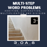 3rd Grade Multi Step Word Problems