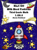 Third Grade Common Core Math 3.OA.8- Two-Step Word Problems