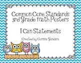Third Grade Common Core Math Standards-Owl