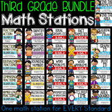 Third Grade Common Core Math Stations BUNDLE
