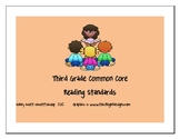 Third Grade Common Core Reading Standards