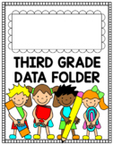 Third Grade Data Folder and Binder Cover Page