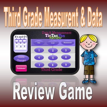 Preview of Third Grade Data and Measurement Review Game