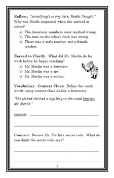 Third Grade Detectives #1: The Clue of the Left handed Envelope Novel Study