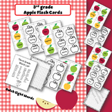 Third Grade Dolch Sight Word APPLE Flash Cards
