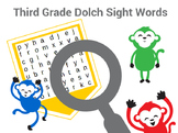 Third Grade Dolch Sight Word Searches