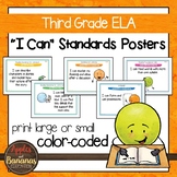 Third Grade ELA Common Core "I Can" Posters