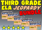Third Grade ELA JEOPARDY BUNDLE - Decoding, Sentences, Hom