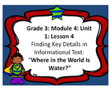 Third Grade ELA Module 4: Unit 1: Lesson 4